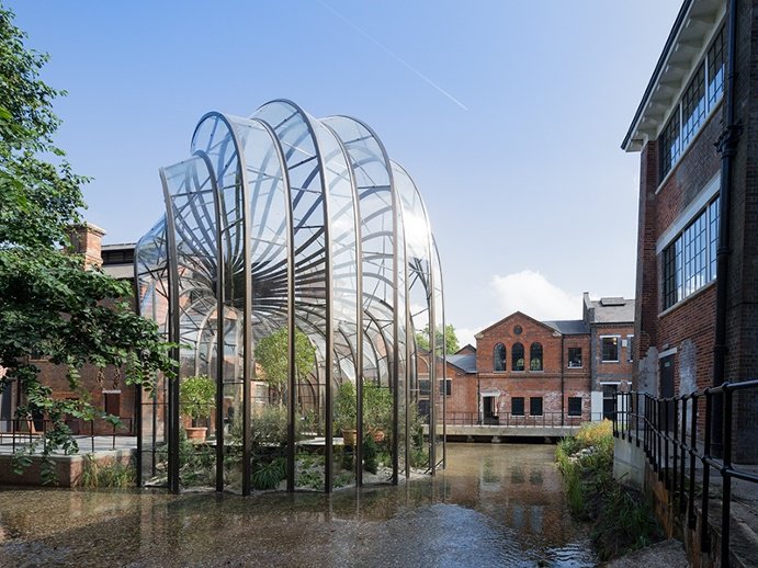 Global Greenhouses: This Greenhouse commissioned by Bombay Saphire Distillery